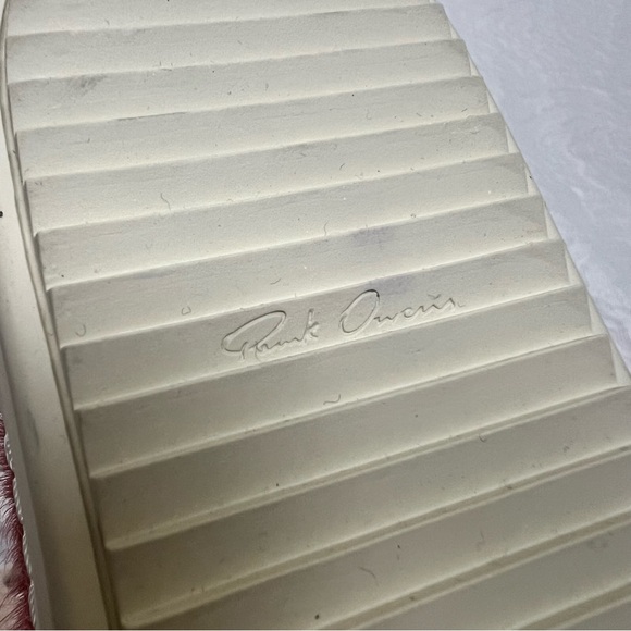 Rick Owens Women’s Lido Runway Low Sneaker Dusty Pink Cow Fur Shoes 11 - Picture 14 of 16